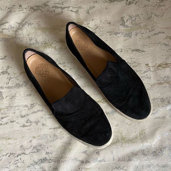 Vince Camuto leather slide on sneakers - Picture 10 of 12